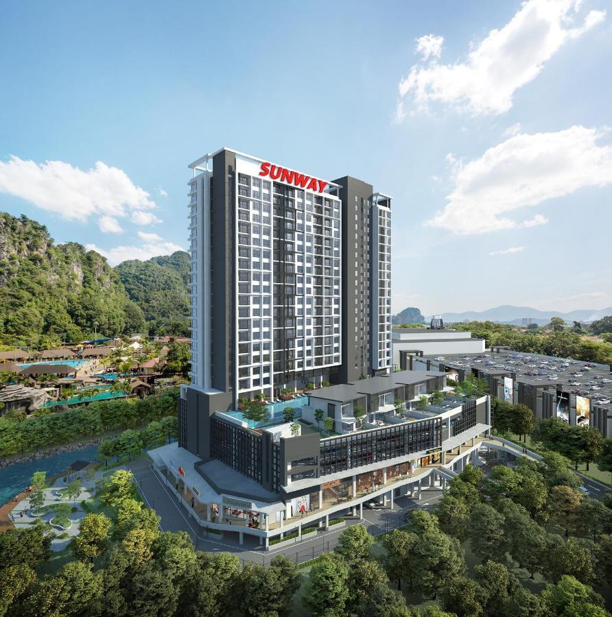 Ipoh Tambun Lost World Sunway Onsen Suites Luna 2R2B 8Paxs מראה חיצוני תמונה