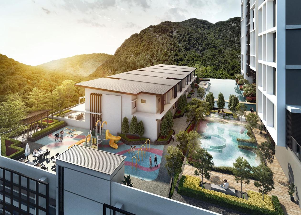 Ipoh Tambun Lost World Sunway Onsen Suites Luna 2R2B 8Paxs מראה חיצוני תמונה